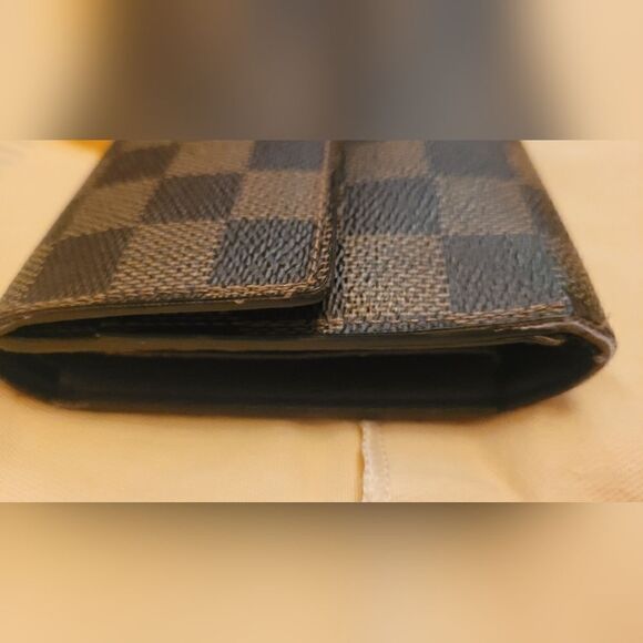 Authentic Louis Vuitton Damier Ebene Sarah Wallet International FUll set : Box - Picture 15 of 15
